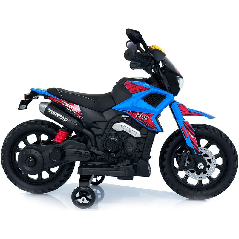 BEBESUNITA - Moto carro Electrica Niño Niña 1 a 3 año Usb Mp3 - Azul