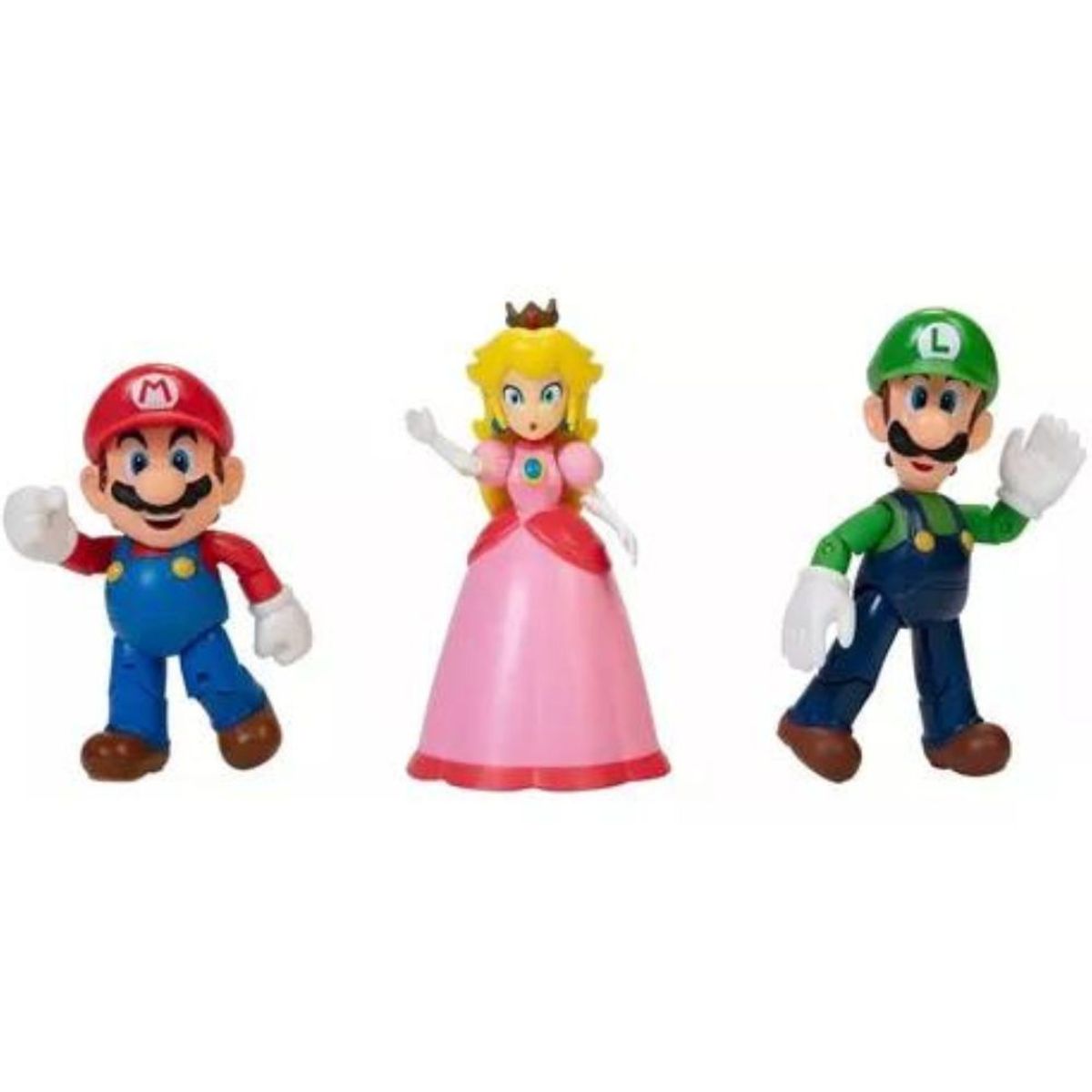NINTENDO - Figuras Set Diorama Super Mario Bros X3 Mario Luigi Y Peach