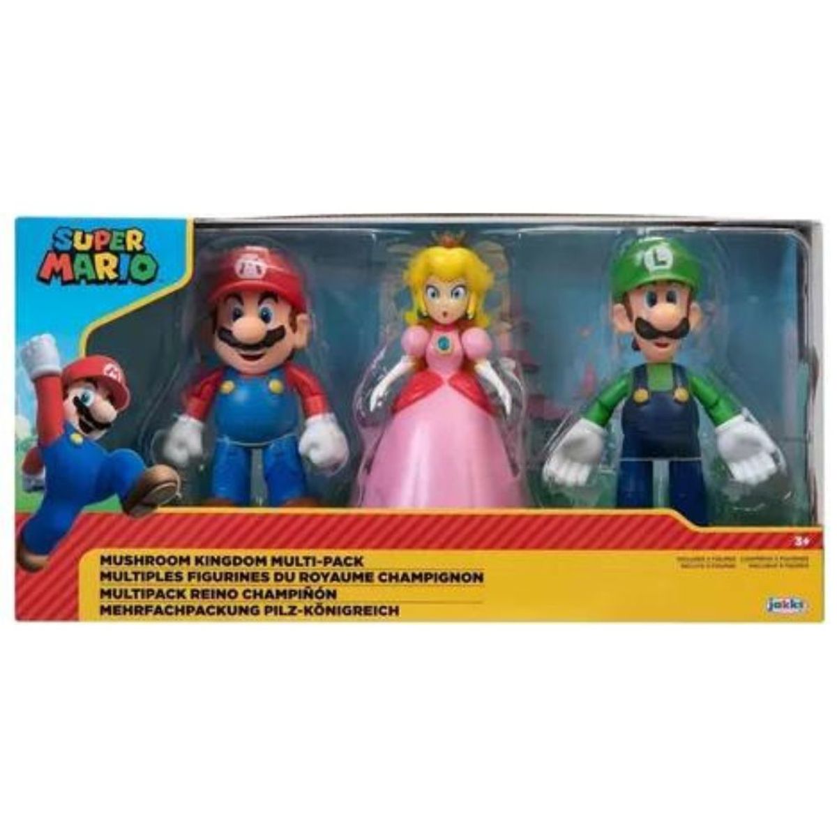 NINTENDO - Figuras Set Diorama Super Mario Bros X3 Mario Luigi Y Peach