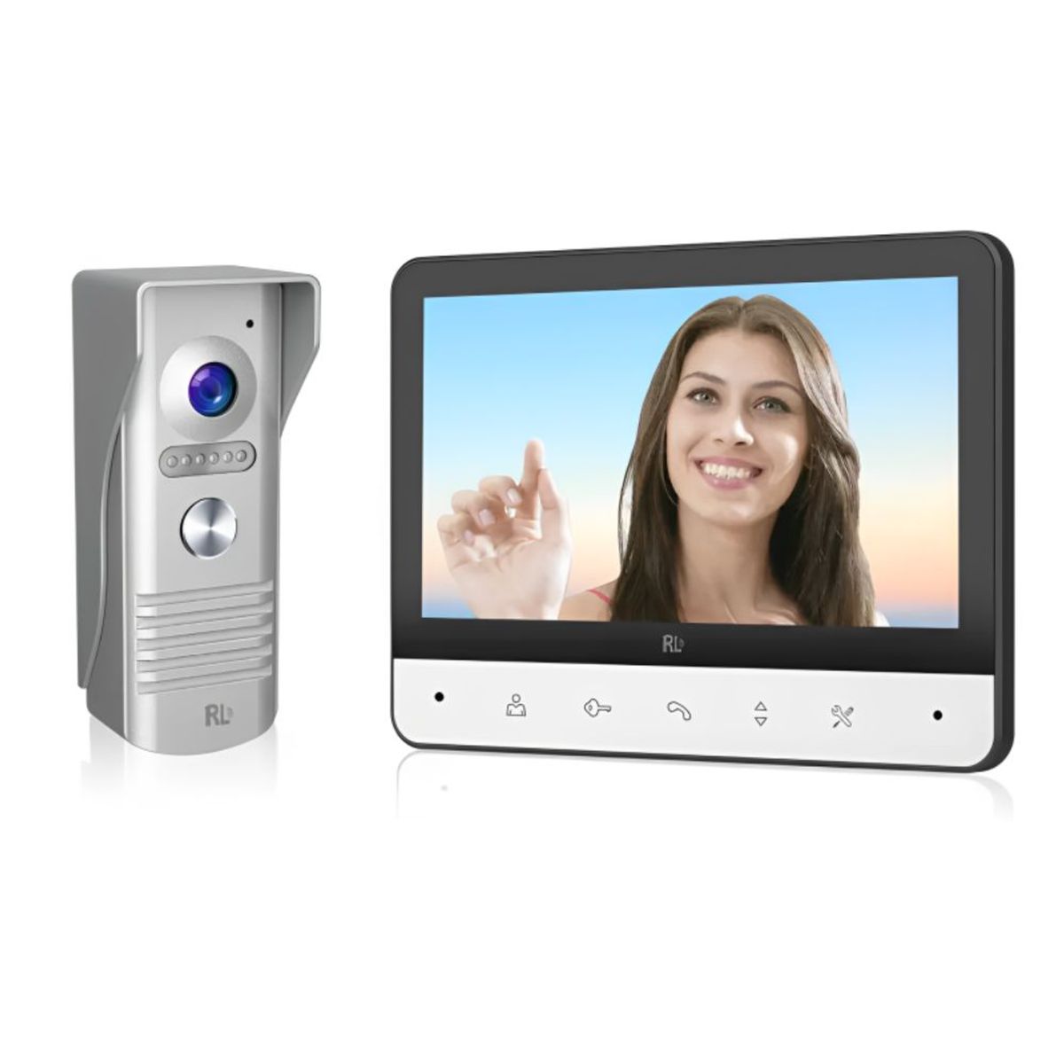 GENERICO - Timbre Inteligente Video Portero Visión Nocturna Pantalla 7