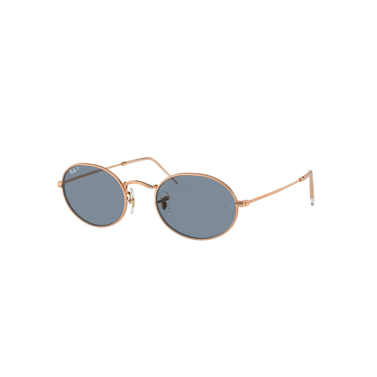 RAY BAN - Gafas de Sol Ray-Ban Oval RB3547 Dorado Hombre y Mujer Polarizado