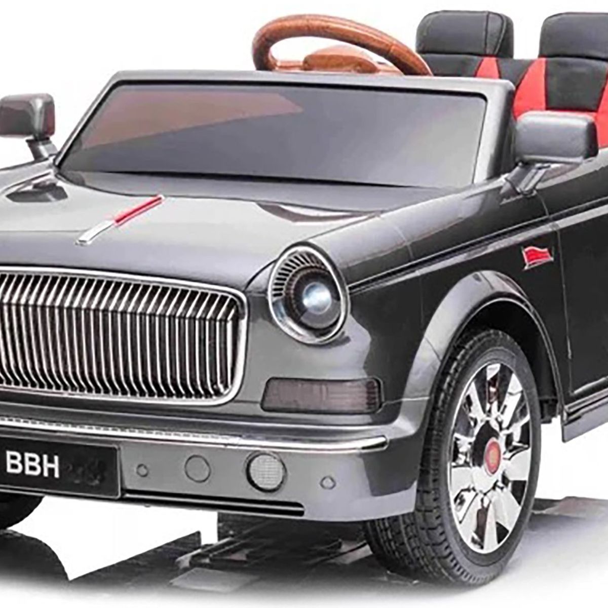 BEBESUNITA - Carro 4x4 electrico 5 motores llanta caucho control - Gris