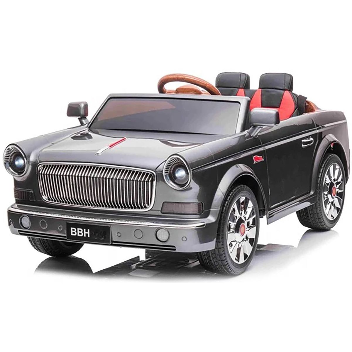 BEBESUNITA - Carro 4x4 electrico 5 motores llanta caucho control - Gris