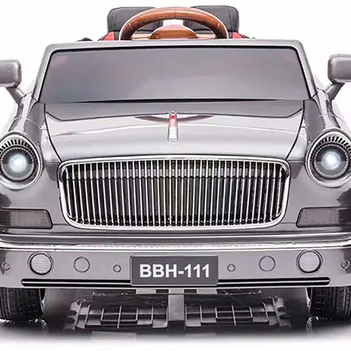 BEBESUNITA - Carro 4x4 electrico 5 motores llanta caucho control - Gris