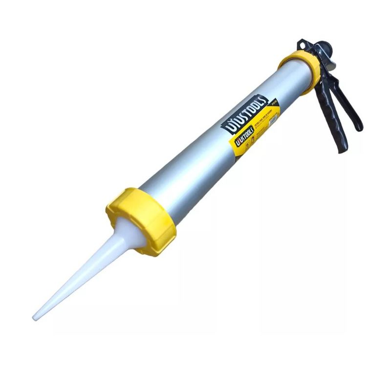 UYUSTOOLS - Pistola Aluminio Para Tubo De Silicona 15 Pulgadas Uyustools