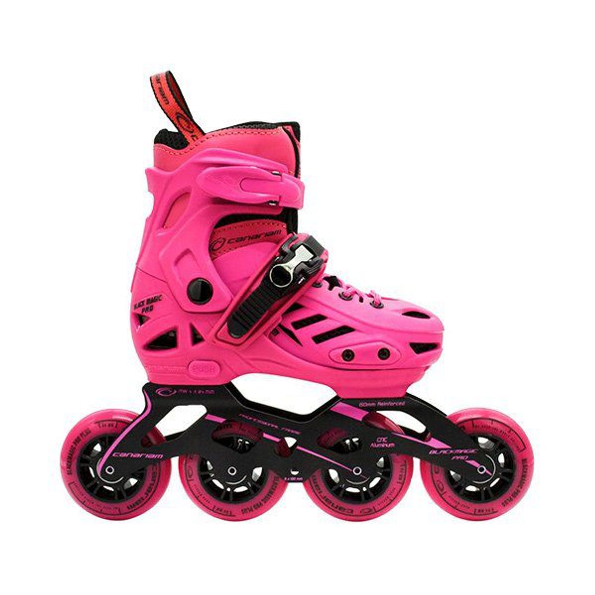 CANARIAM - Patines Semiprofesional Canariam Black Magic Pro Plus Fucsia