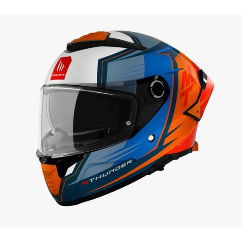 MT HELMETS - CASCO THUNDER 4 SV PENTAL B4  NARANJA BRILLO TALLA XXL