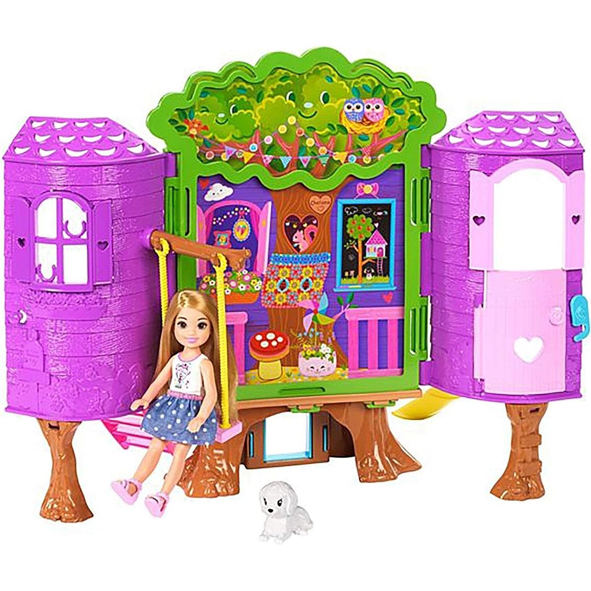 BARBIE - Barbie Club Chelsea Treehouse Casa Del Árbol