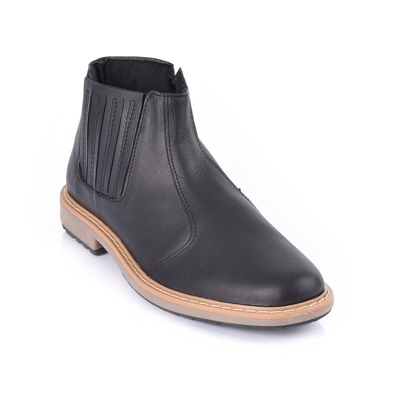 SKY WALK - Sky Walk Botines o Botas Para Caballero 663111037NEGRO