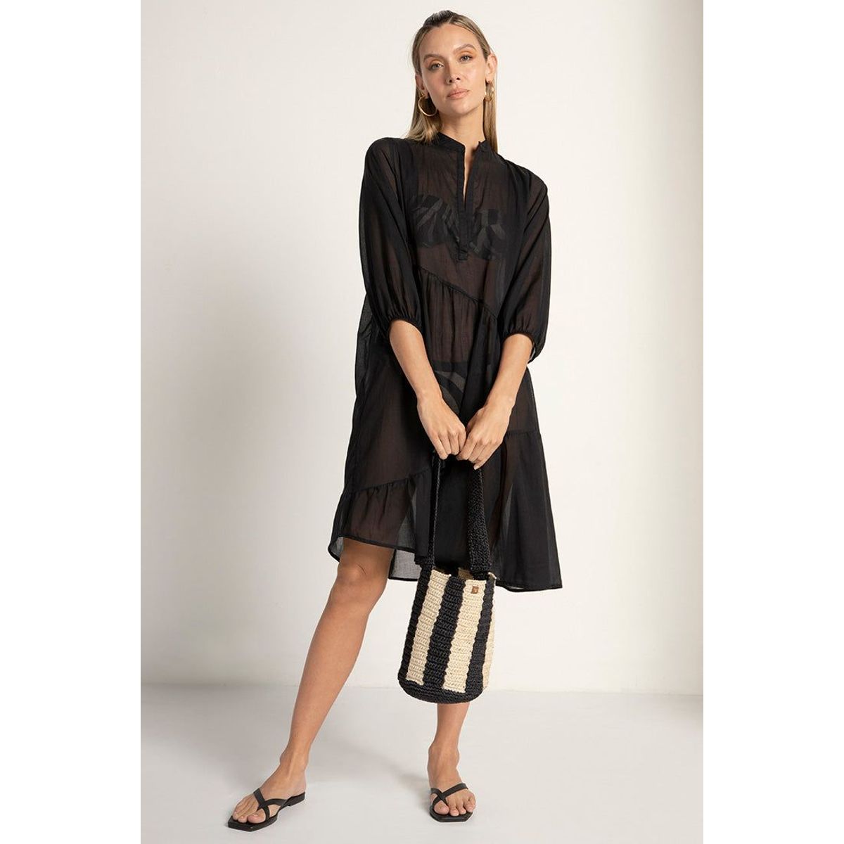 TOUCHE BALNEAIRE - Camison de Playa  Para Dama  Marca Touche Balneaire Ref 0A25041