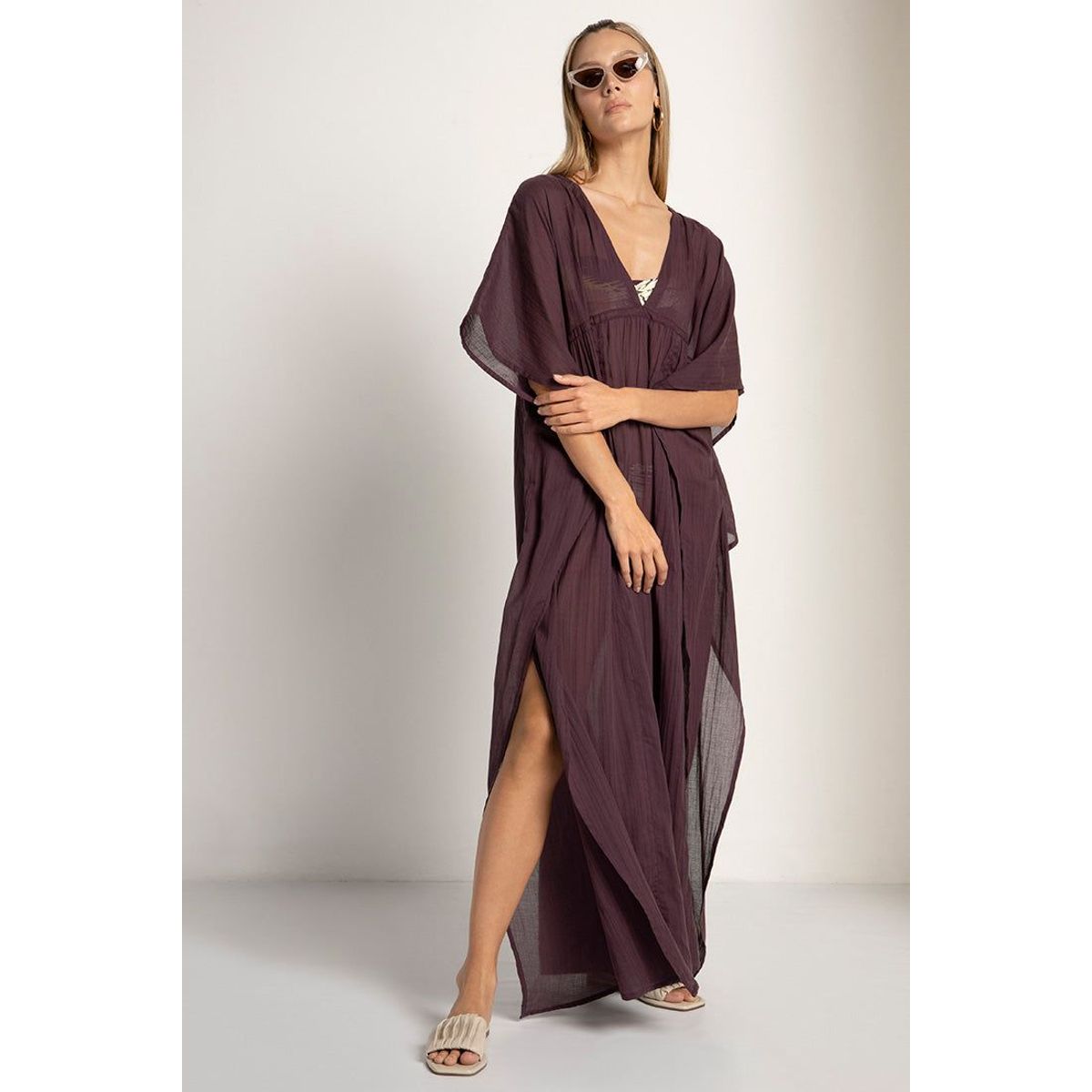 TOUCHE BALNEAIRE - Vestido Largo de Playa Para Dama  Marca Touche Balneaire Ref 0A30041