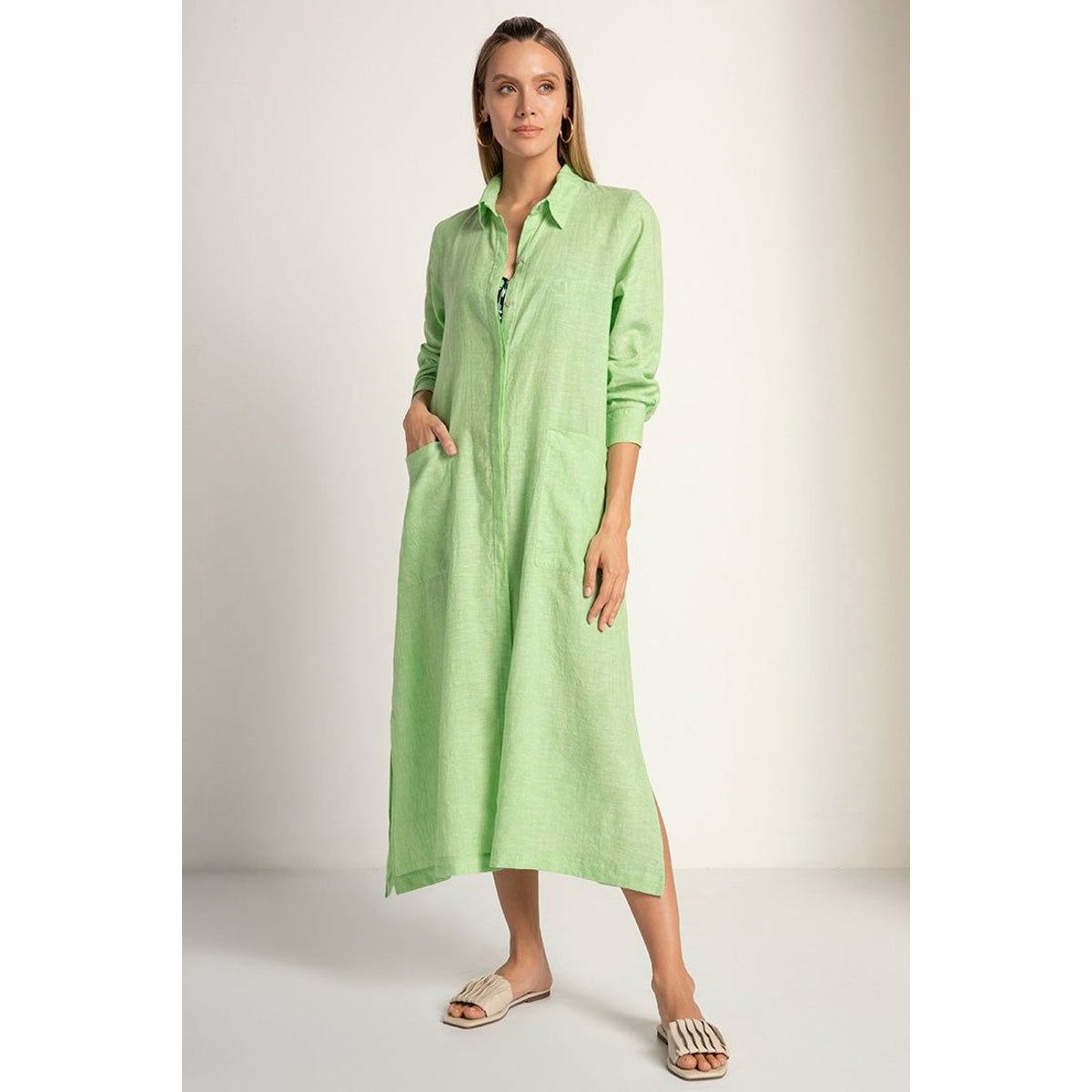 TOUCHE BALNEAIRE - Vestido Largo de Playa Para Dama  Marca Touche Balneaire Ref 0A48041