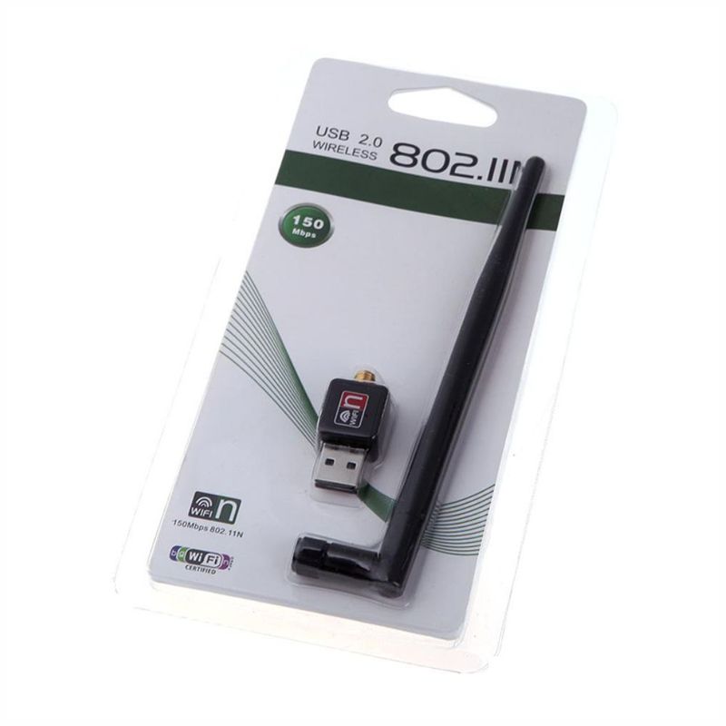 GENERICO - Antena Wifi Adaptador Usb 600mbps Antena 802INN Para PC