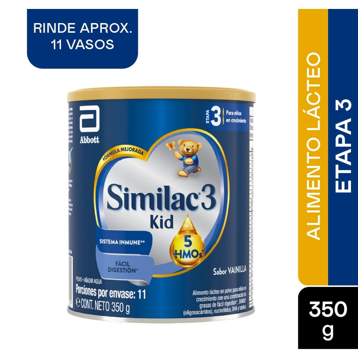 SIMILAC - Formula Infantil Similac 3 5 Hmos Etapa 3 24m+ X 350g