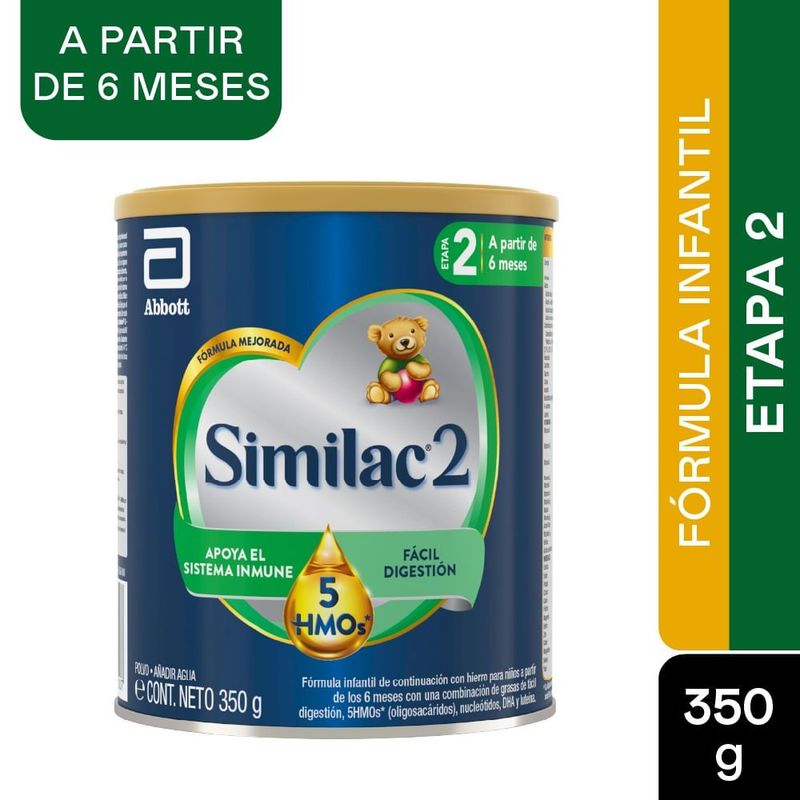 SIMILAC - Formula Infantil Similac 2 5 Hmos Etapa 2 6-24m X 350g