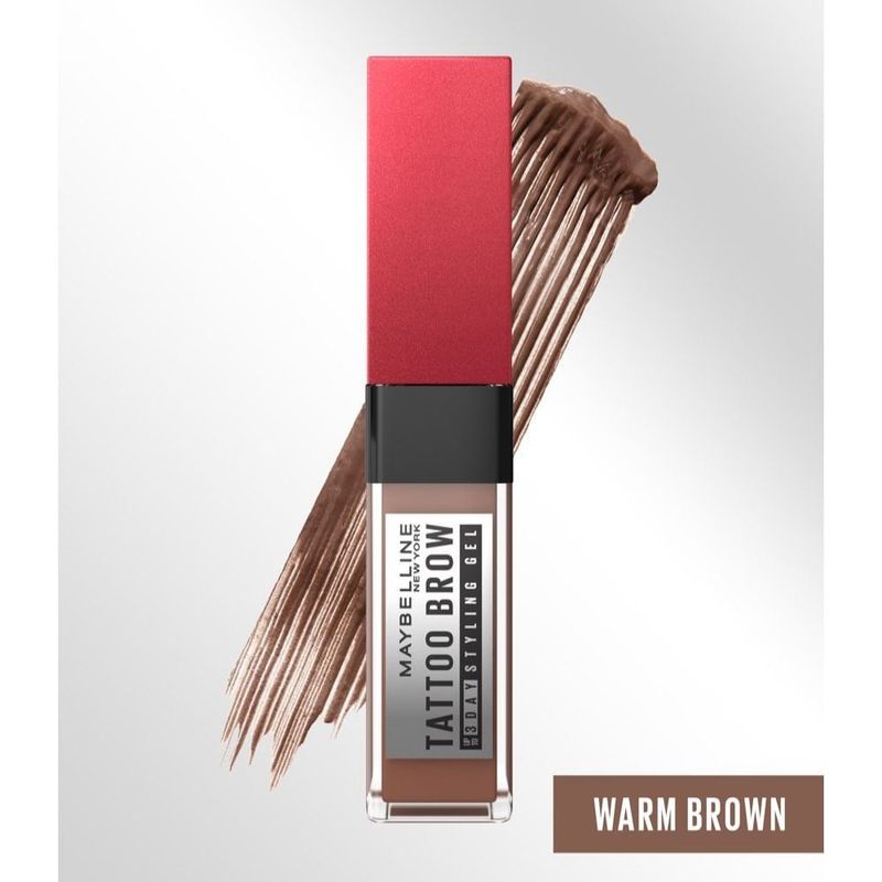 MAYBELLINE - Gel Maybelline Tattoo Brow 3d Warm Brown X 6ml