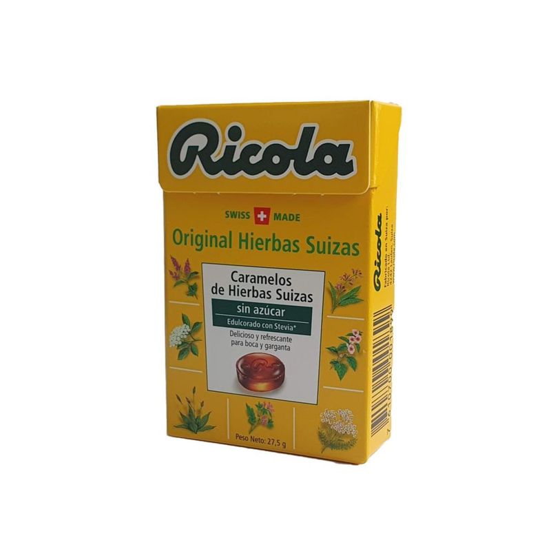 RICOLA - Caramelo Ricola Original Sin Azucar X 27.5G