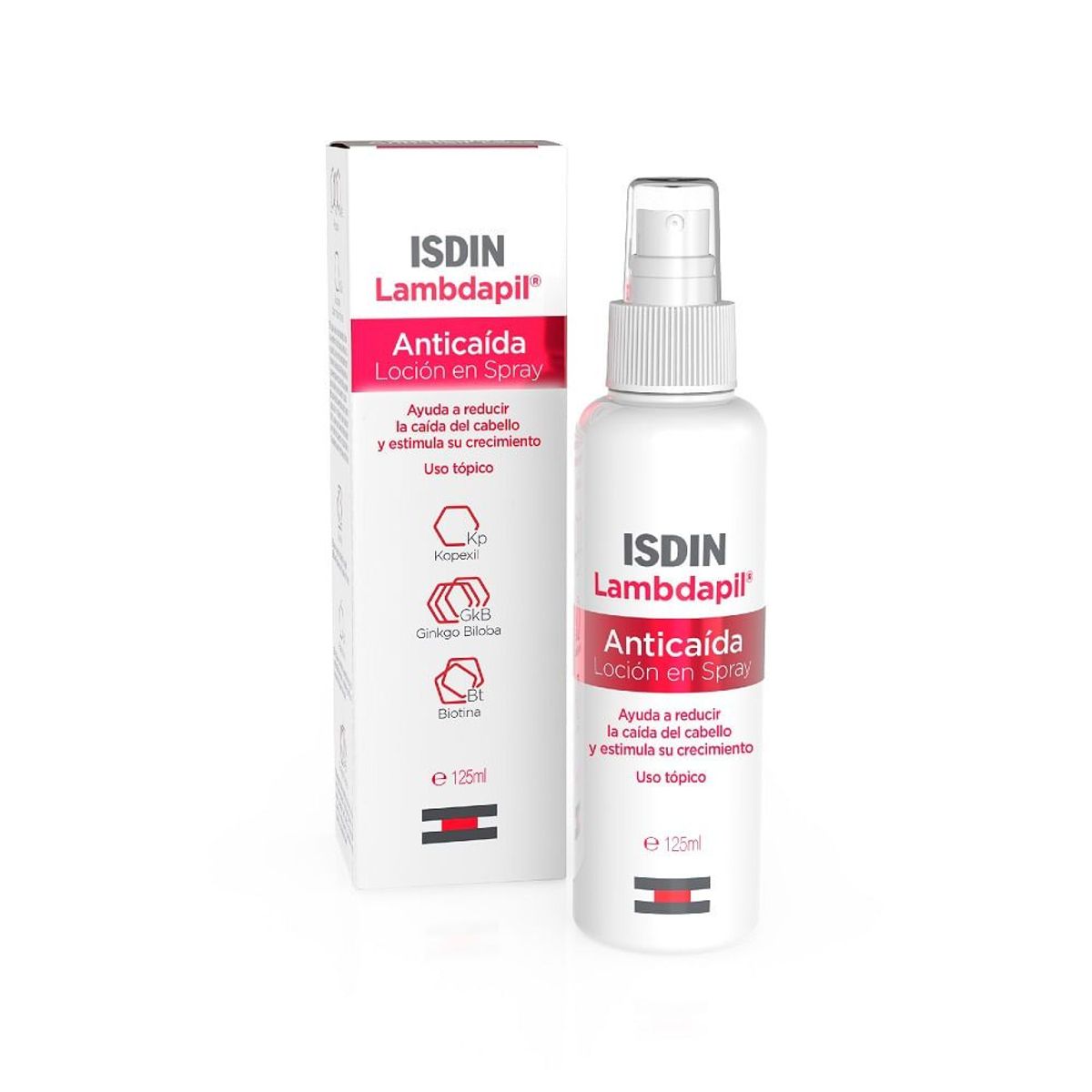 ISDIN - Locion Isdin Lambdapil Anticaida X 125Ml.---