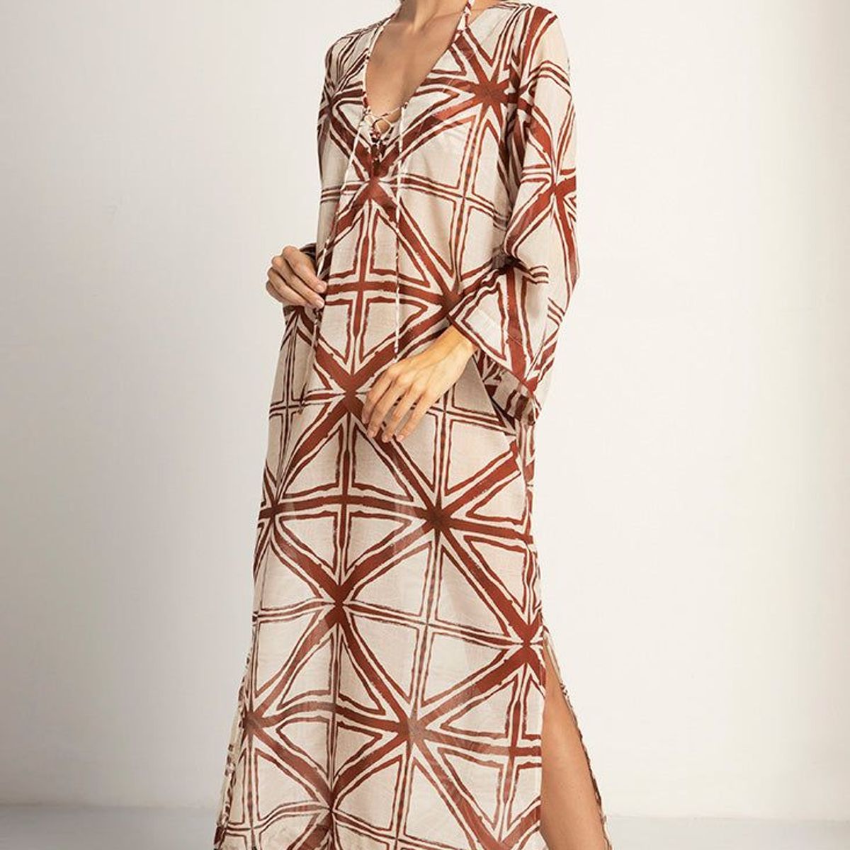 TOUCHE BALNEAIRE - Vestido Largo de Playa Para Dama  Marca Touche Balneaire Ref 0A58041