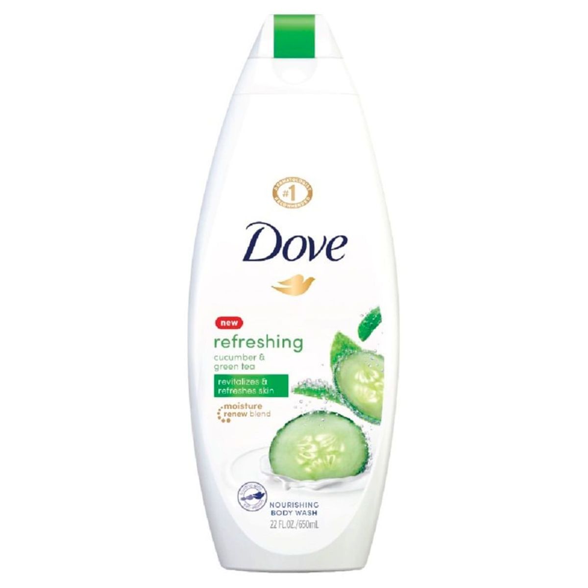 DOVE - Jabon Liquido Dove Refreshing Pepino X 650Ml