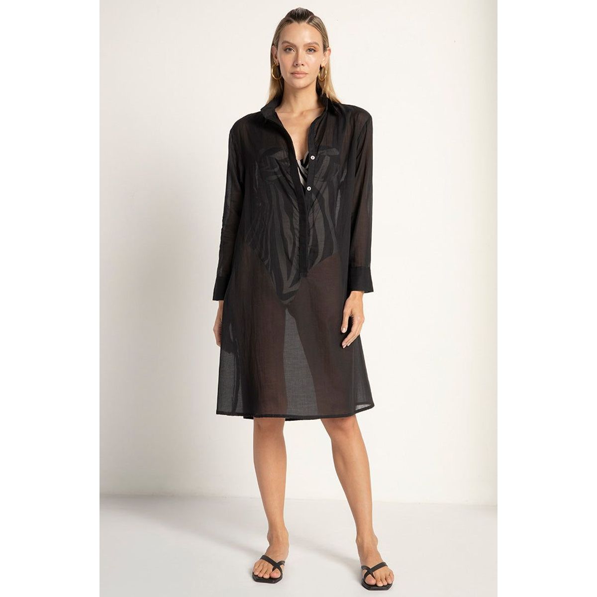 TOUCHE BALNEAIRE - Camison de Playa  Para Dama  Marca Touche Balneaire Ref 0F20041