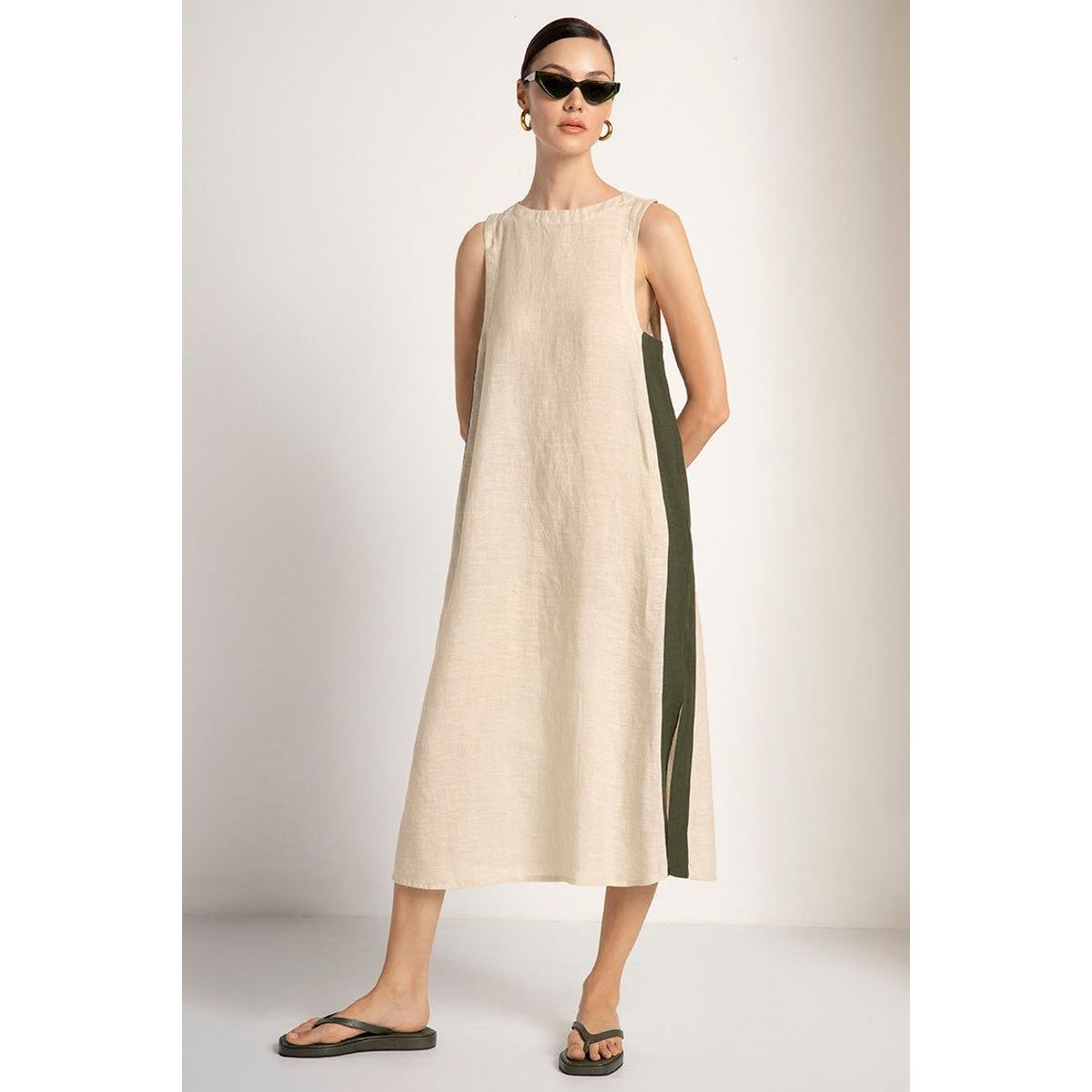 TOUCHE BALNEAIRE - Vestido Largo de Playa Para Dama  Marca Touche Balneaire Ref 0F27041