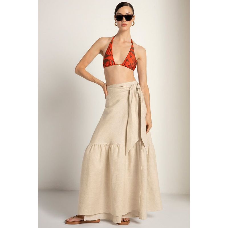 TOUCHE BALNEAIRE - Falda de Playa Para Dama  Marca Touche Balneaire Ref 0F35041