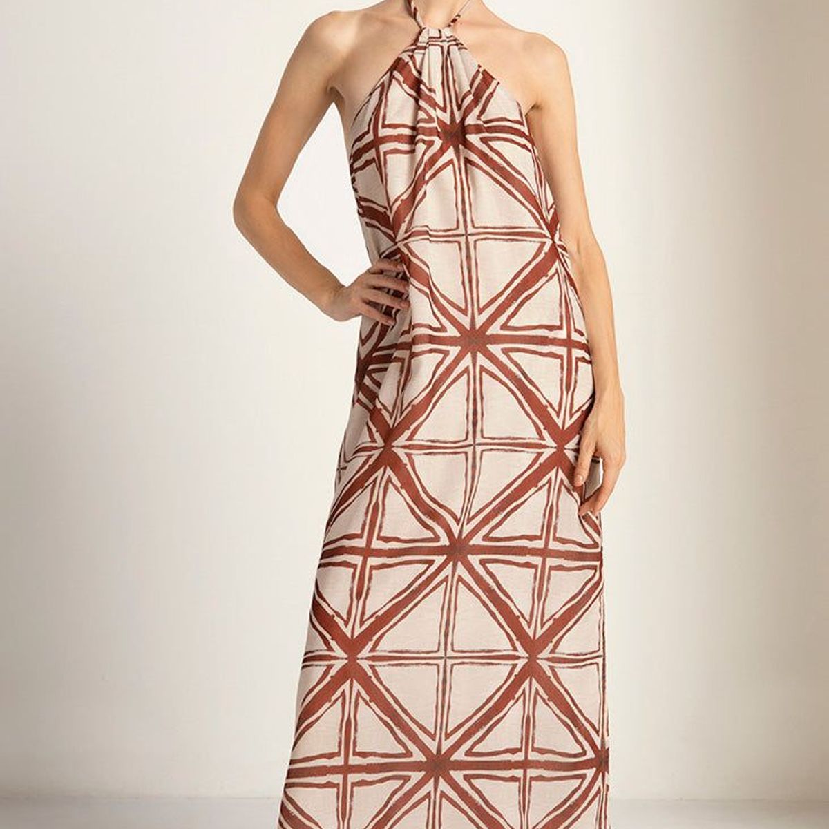 TOUCHE BALNEAIRE - Vestido Largo de Playa Para Dama  Marca Touche Balneaire Ref 0F44041