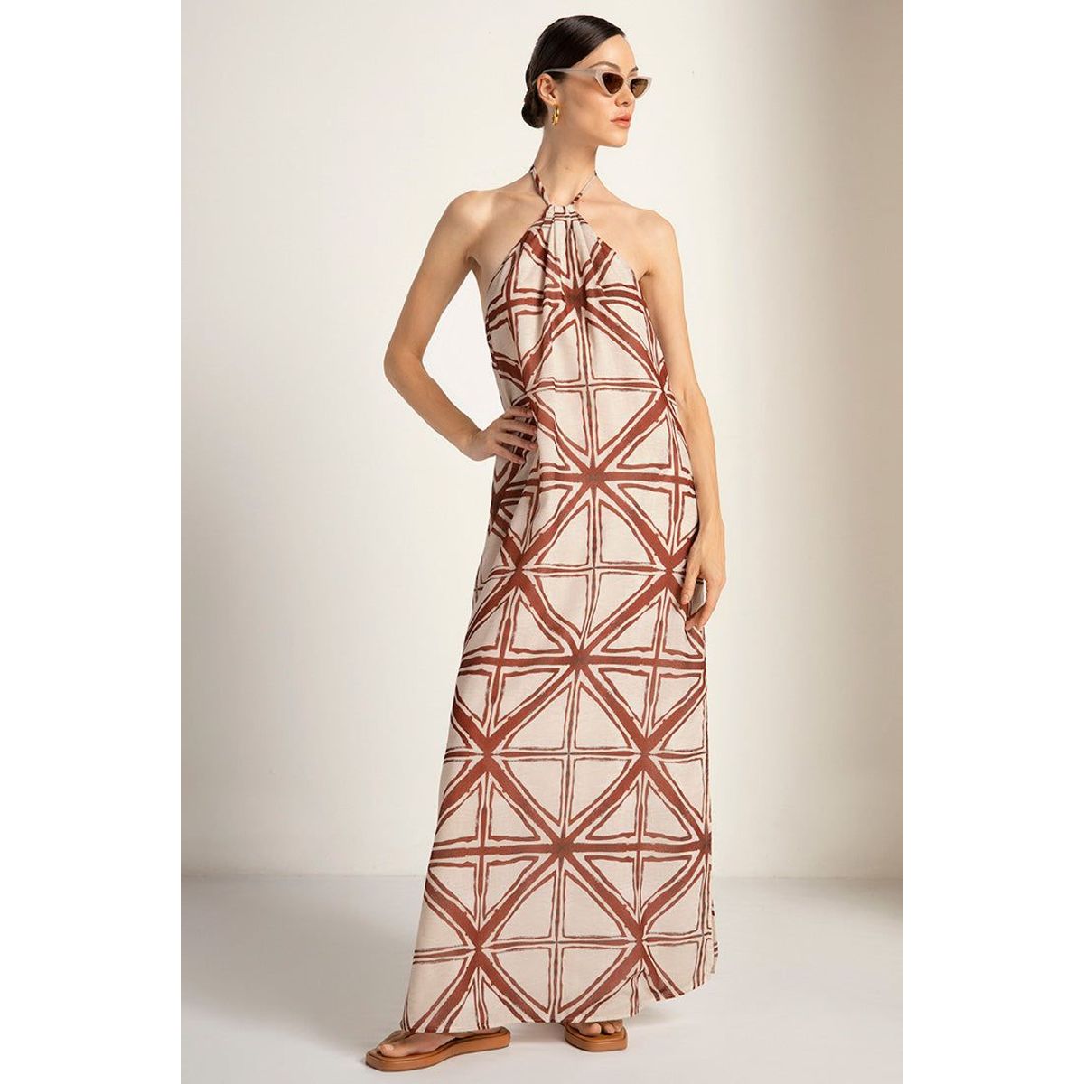 TOUCHE BALNEAIRE - Vestido Largo de Playa Para Dama  Marca Touche Balneaire Ref 0F44041