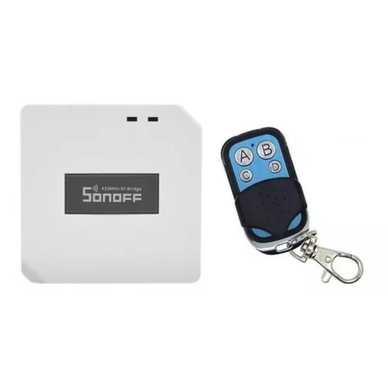 GENERICO - Puente Bridge Sonoff R2 Rf 433mhz Wifi Con Control Remoto Rc