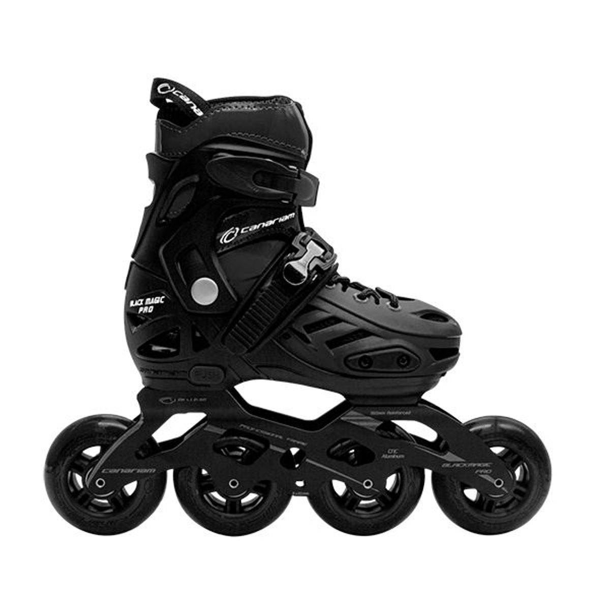 CANARIAM - Patines Semiprofesional Canariam Black Magic Pro Plus Negro