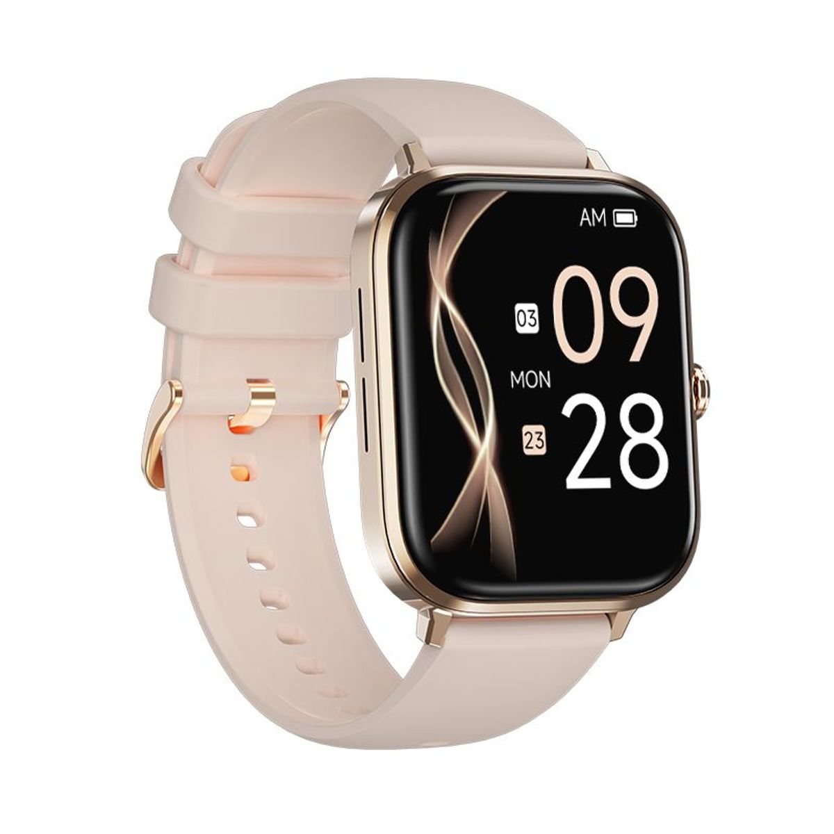 GENERICO - Reloj Inteligente BE-13 Oro Rosa Smartwatch