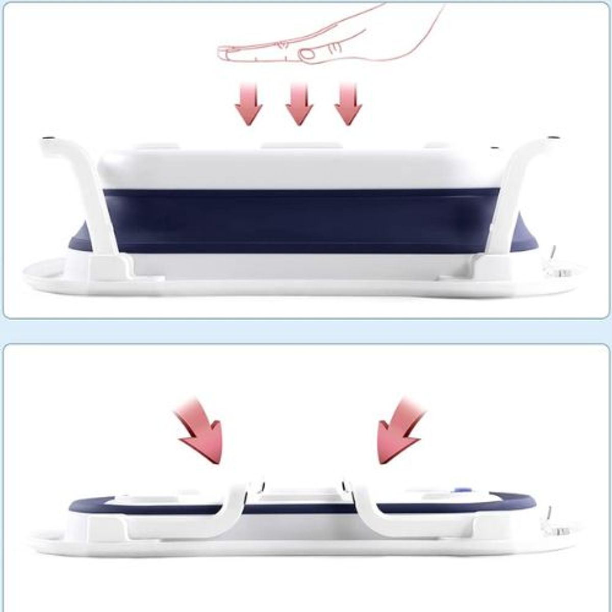 GENERICO - Tina plegable para bebés.