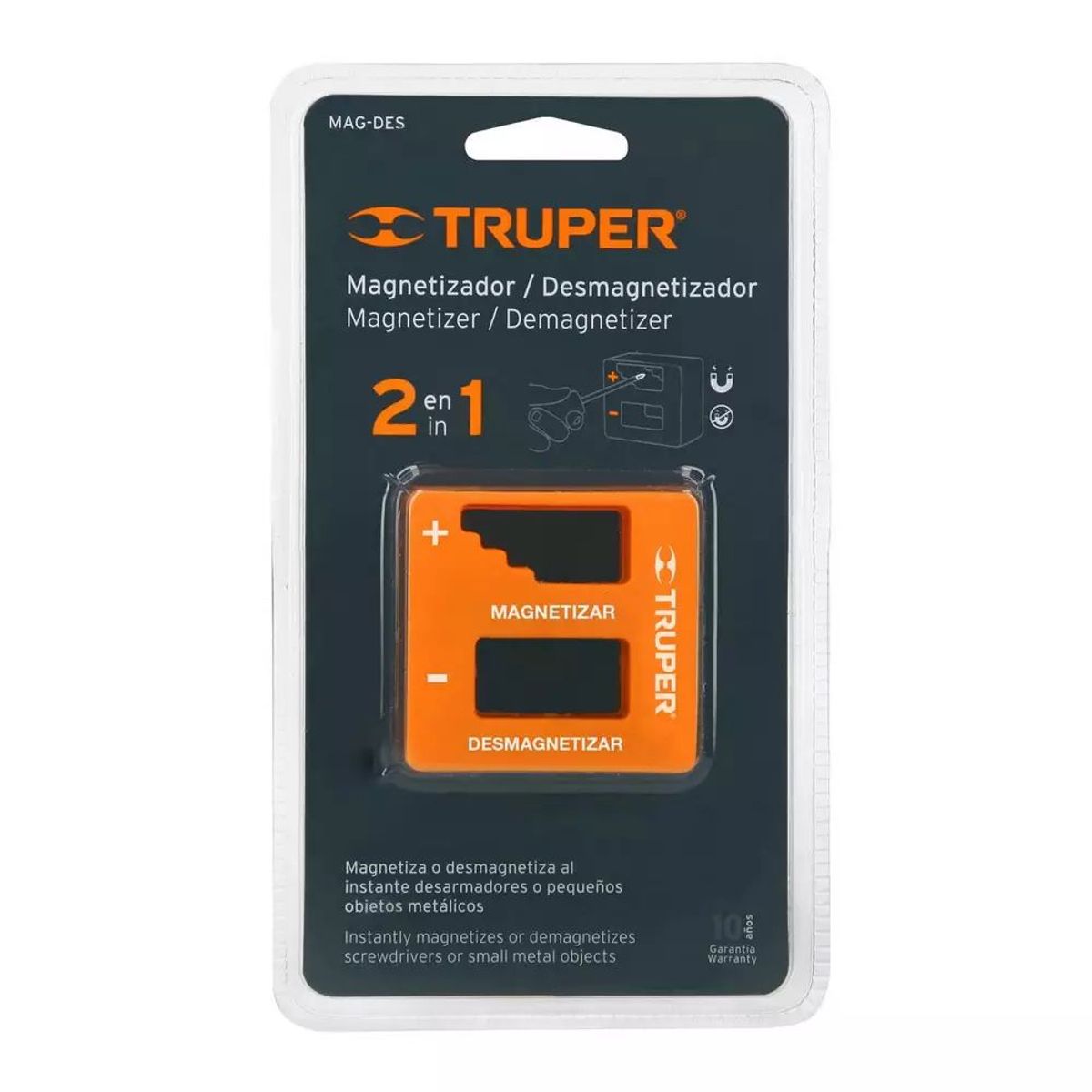 GENERICO - Magnetizador y desmagnetizador Truper para herramienta