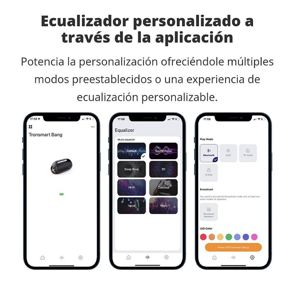 TRONSMART - Parlante Bluetooth Tronsmart  Bang 60W Segunda Generación