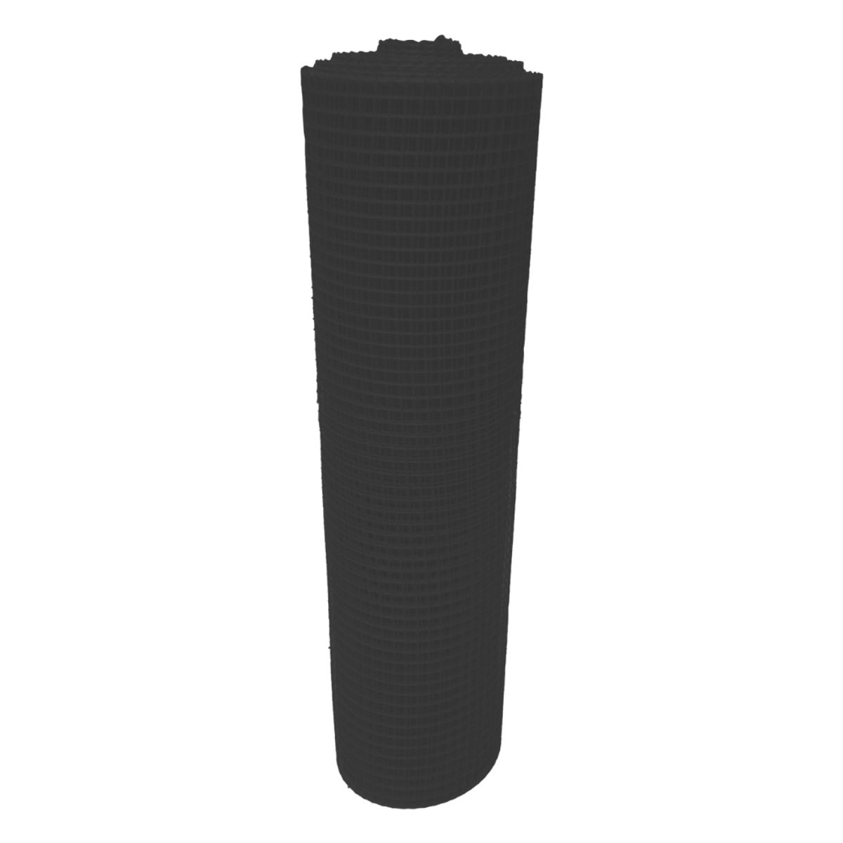 GENERICO - Malla Plástica Multiusos Reja 16mmX16mm H75cm Rollo 30mt Color Negra