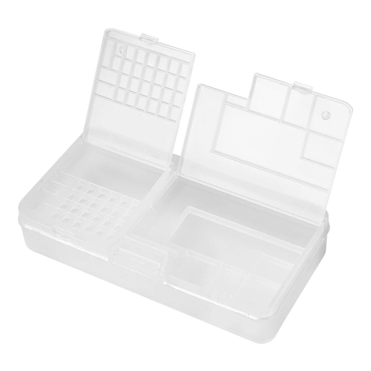 TRUPER - Organizador 18cm 7 Pg componentes celular chips IC, tornillos etc