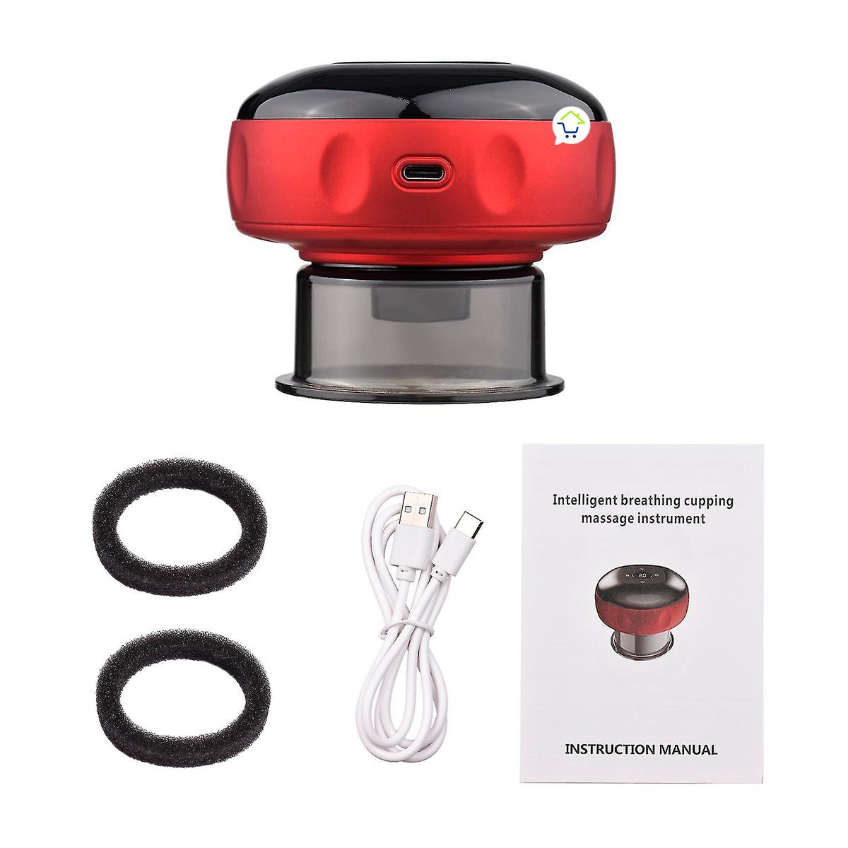 COMPRALOENCASA COM - Vacumterapia Eléctrico Terapia Al Vacio Anti Celulitis MA318-5