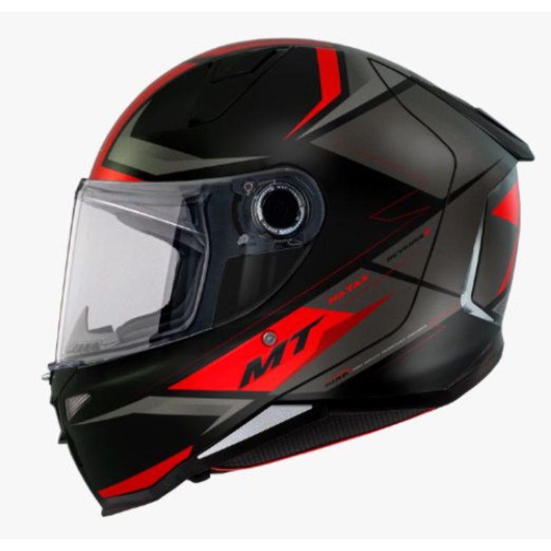 MT HELMETS - CASCO REVENGE 2 S HATAX B5 ROJO MATE  ECE R22.06 TALLA XL