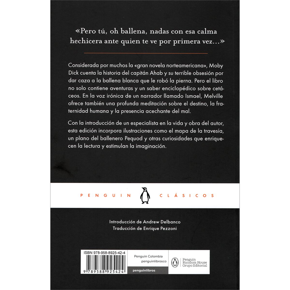 PENGUIN CLASICOS - Moby Dick. Herman Melville