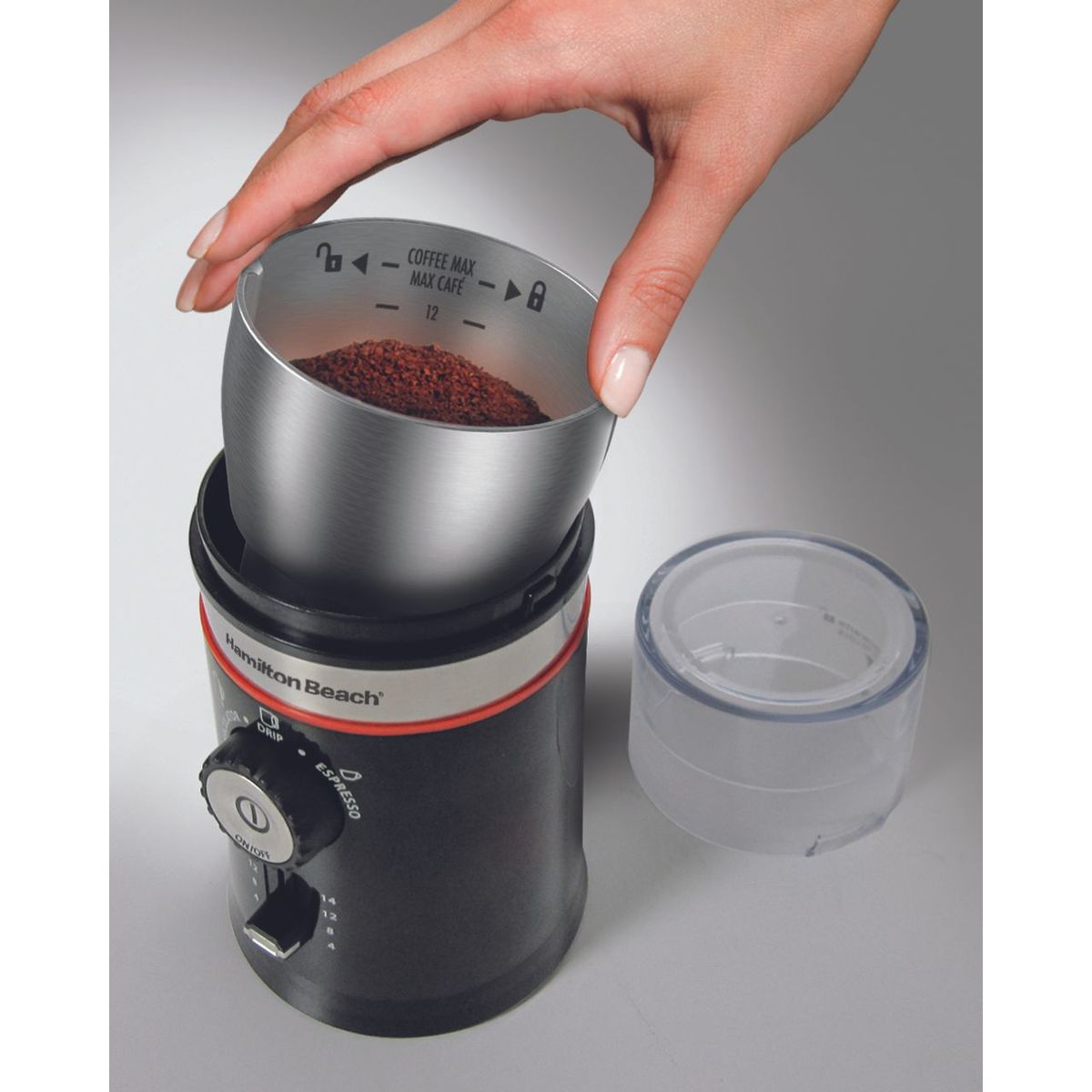 HAMILTON BEACH - Molino De Café Custom Grind Hamilton Beach 80393