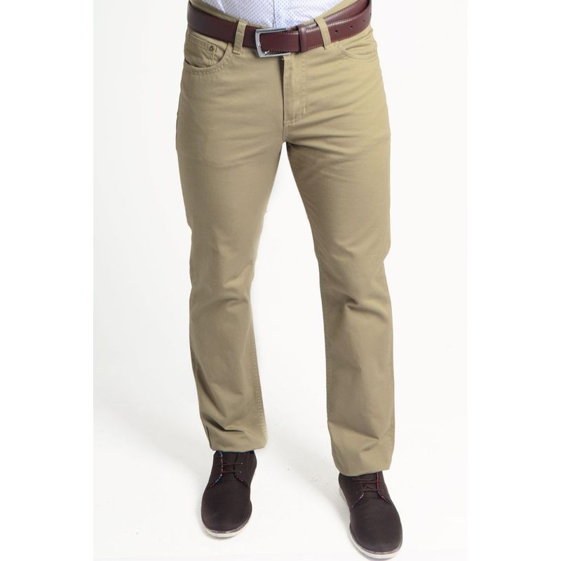 L Y H - Pantalon Para Hombre Khaki Marca L&H