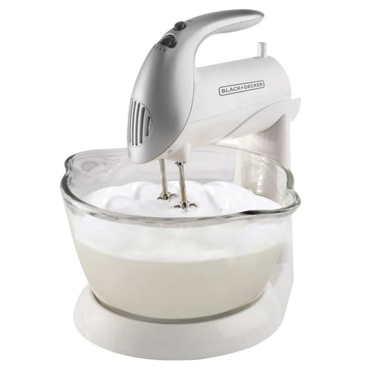 BLACK+DECKER - Batidora de pedestal Black + Decker 5 Velocidades MX900 Blanco