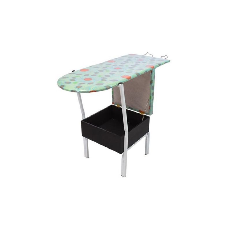 PRODEHOGAR - Mesa de planchar con cajon y silla multiusos planchado hogar