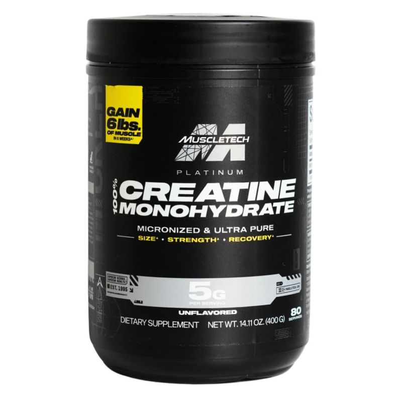MUSCLETECH - Platinum Creatine 400 Gramos