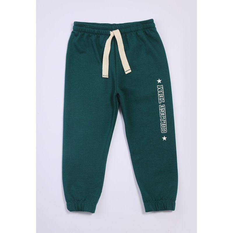 BABY PLANET - Pantalón Verde Con Estampado En Lateral Para Bebé Niño Baby Planet