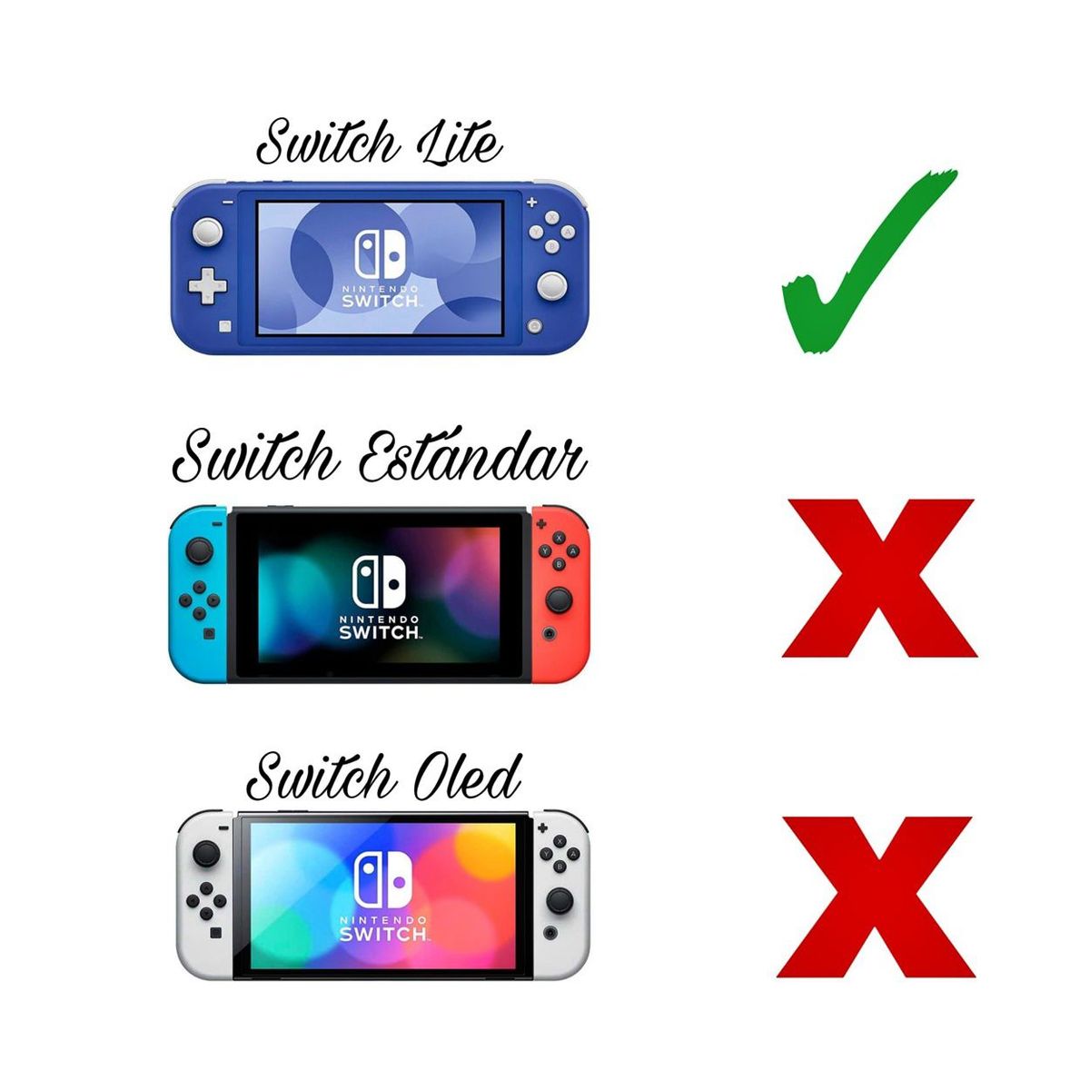GENERICO - Silicona Protectora Gris Para Switch Lite
