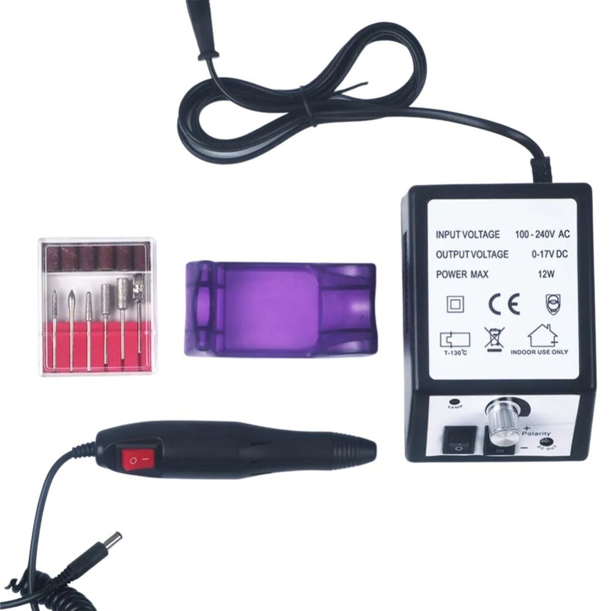 GENERICO - Pulidor De Uñas Electrico Manicure Pedicure Mercedes 2000
