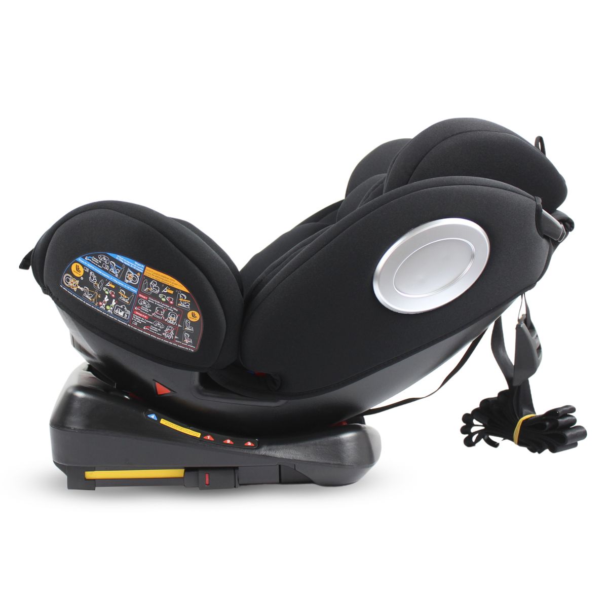 BEBESIT - Silla De Bebé Para Carro Sky 360 Isofix Bebesit Negro