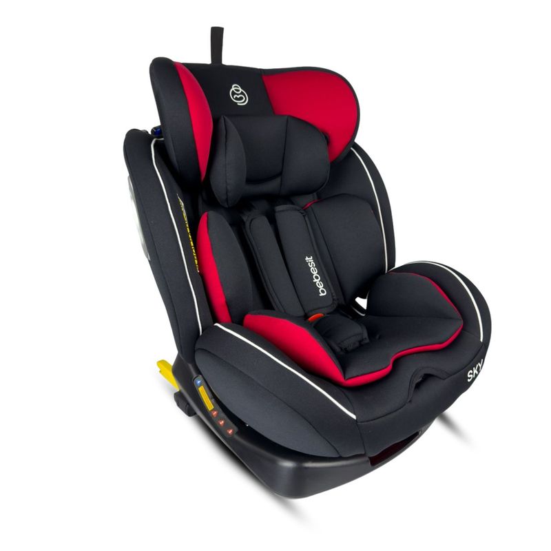 BEBESIT - Silla De Bebé Para Carro Sky 360 Isofix Bebesit Rojo